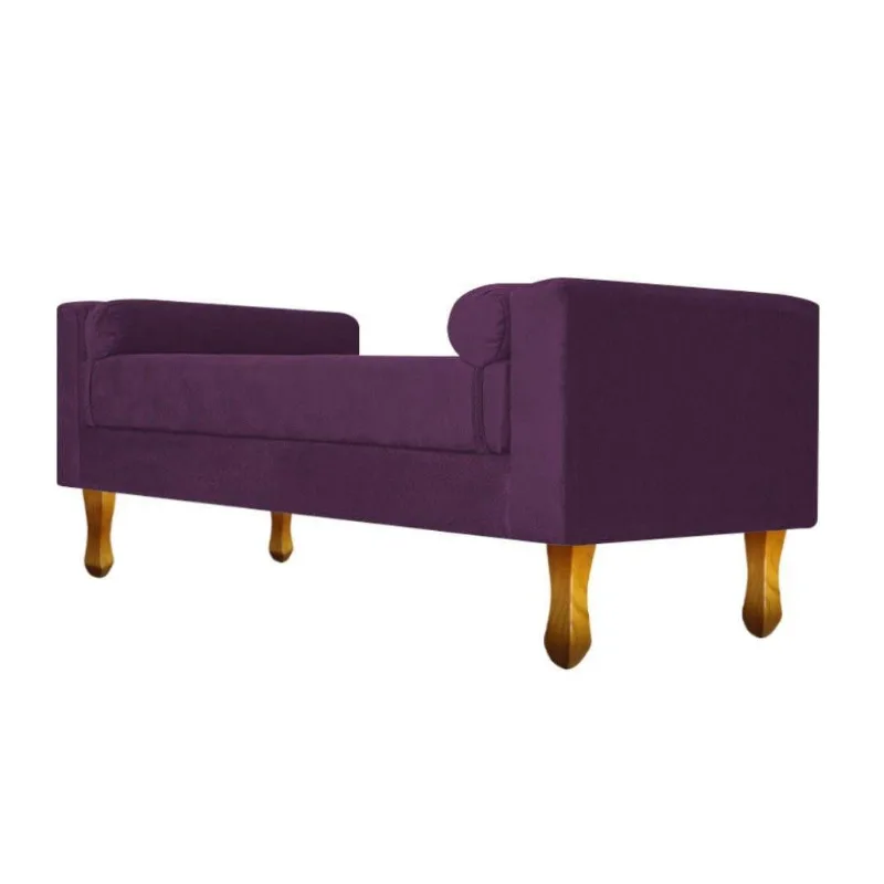Recamier Félix Casal 140cm Roxo