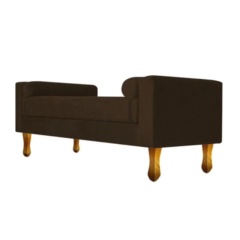 Recamier Félix King Size 195cm Marrom