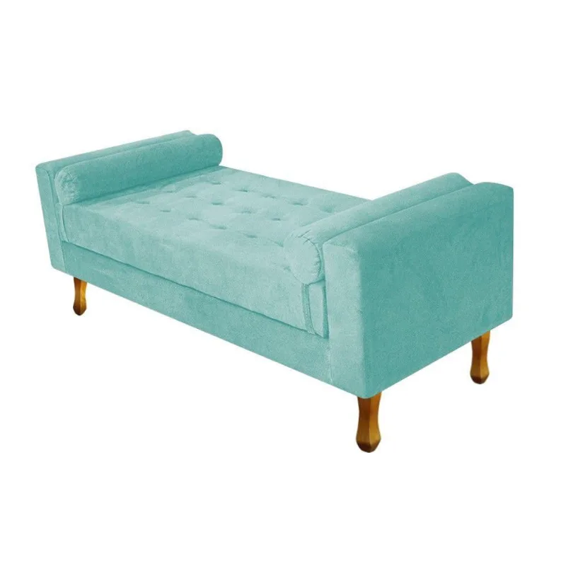 Recamier Félix King Size 195cm Azul Tiffany
