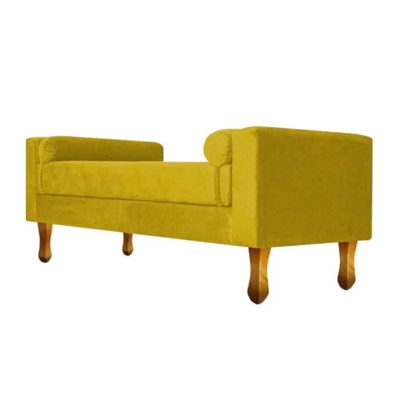 Recamier Félix King Size 195cm Amarelo