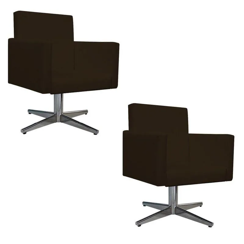 02 Poltronas Beatriz Corano Marrom
