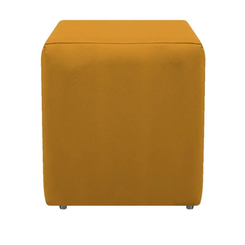 Puff Decorativo Dado Mostarda