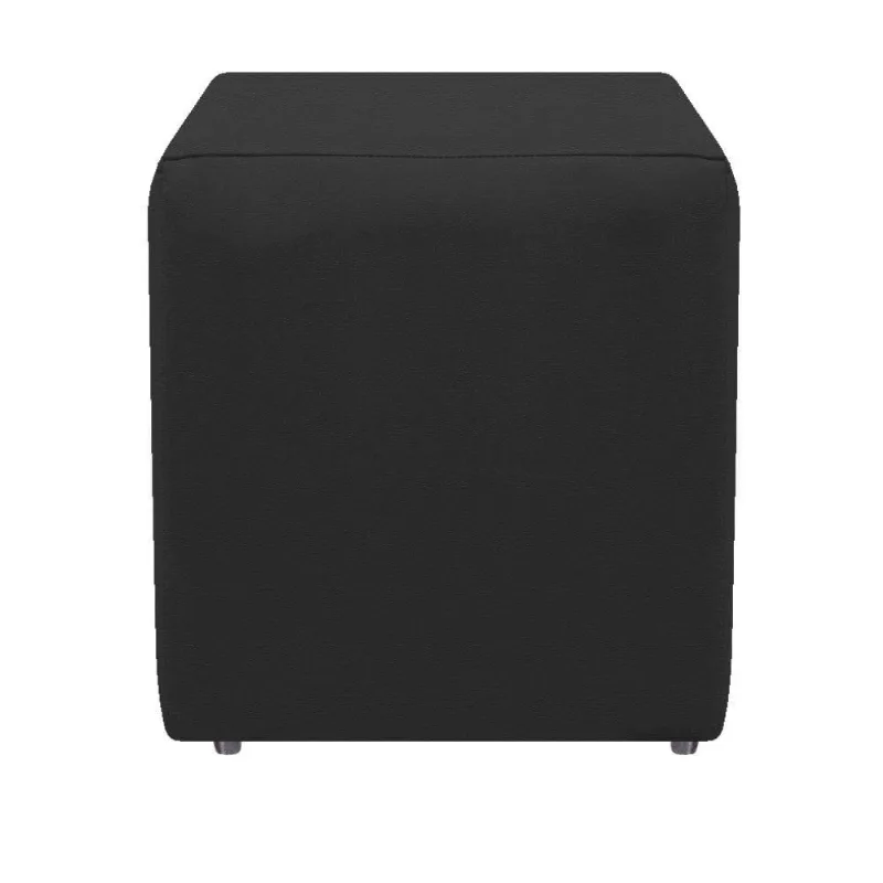 Puff Decorativo Dado Preto