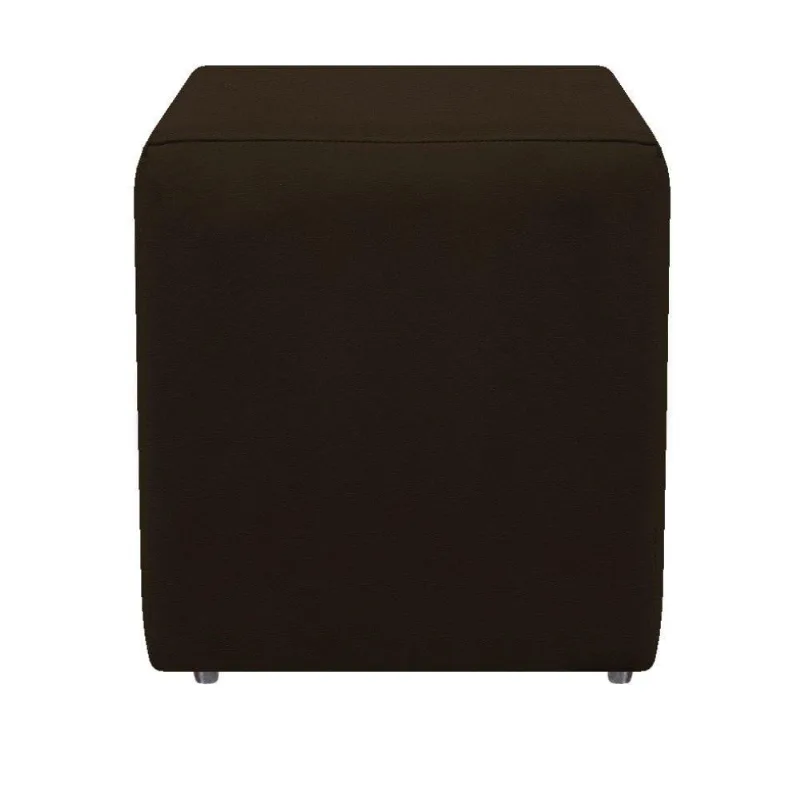 Puff Decorativo Dado Marrom