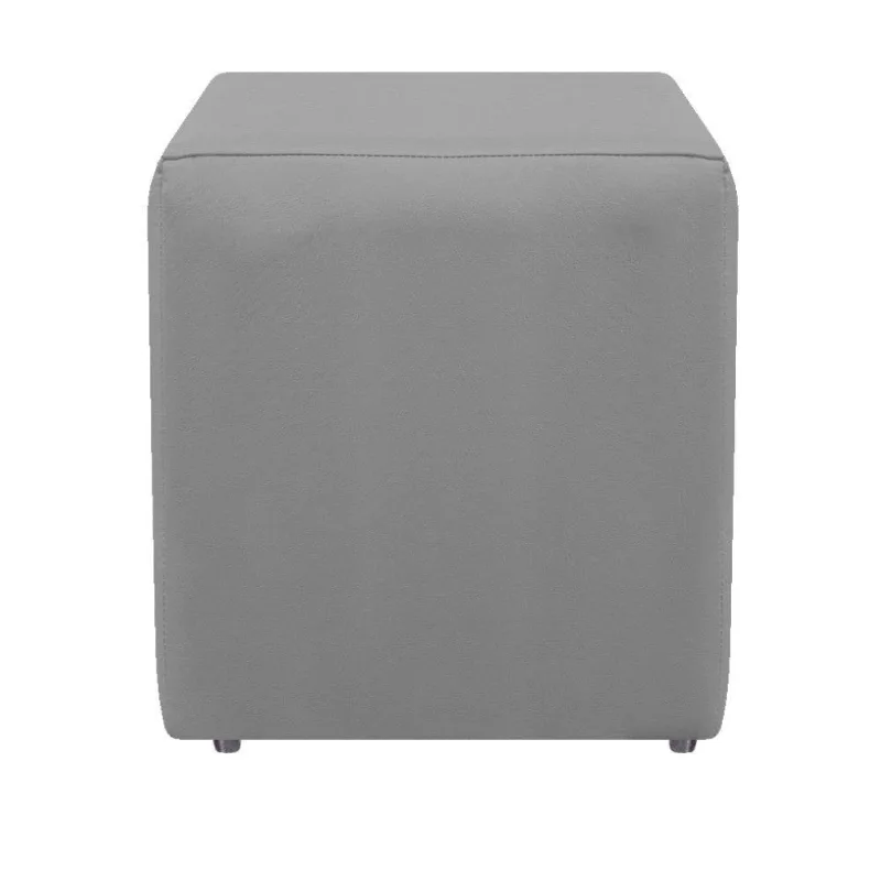 Puff Decorativo Dado Cinza