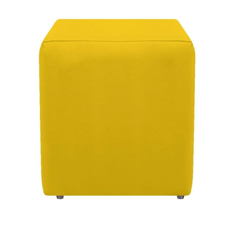 Puff Decorativo Dado Corano Amarelo