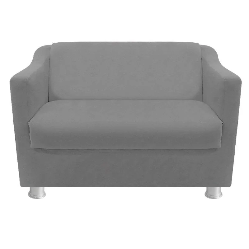 Namoradeira Tilla Corano Cinza Adj Decor