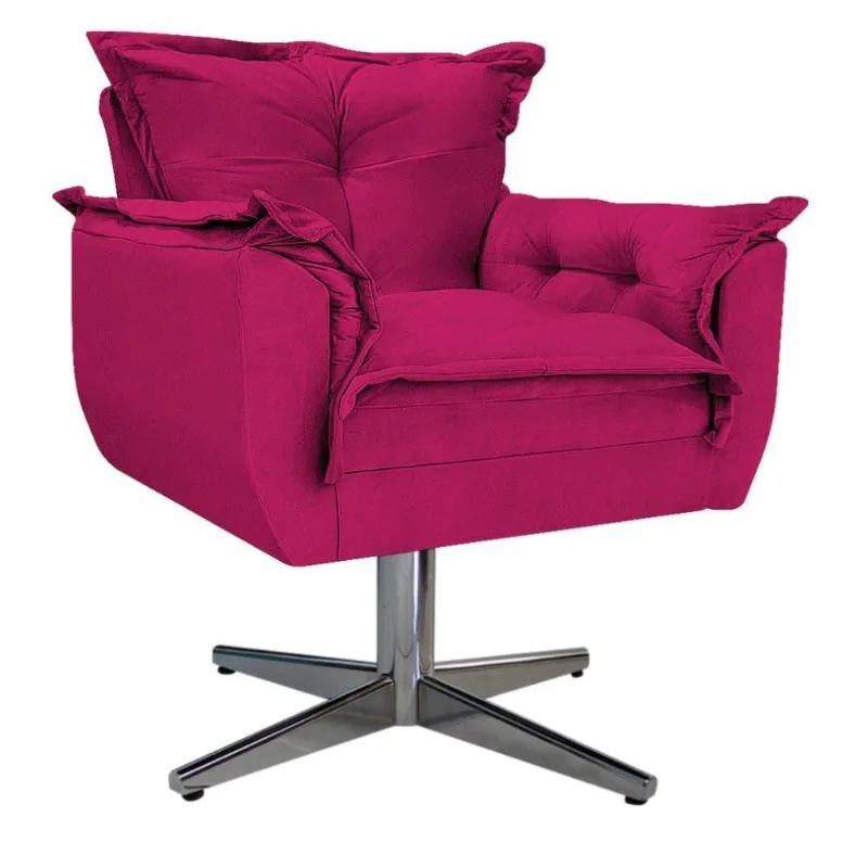 Kit 02 Poltronas E Puff Opala Pink