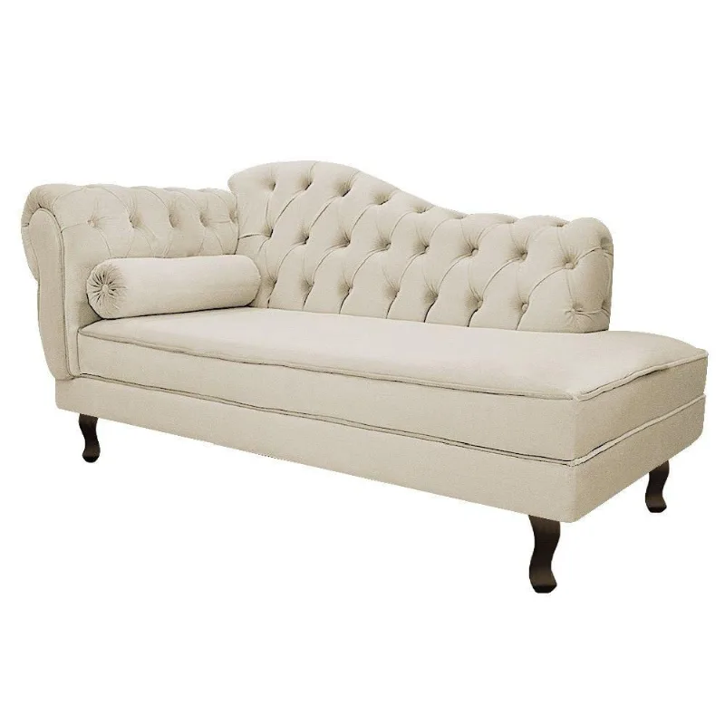 Recamier Diana 140cm Lado Direito Corano Bege