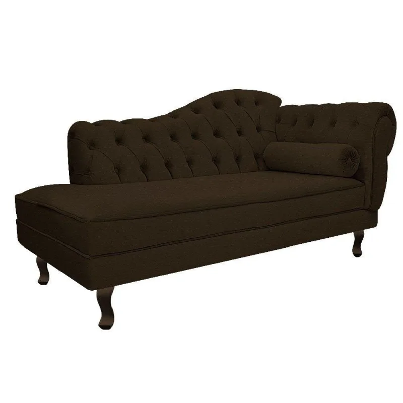 Recamier Diana 140cm Lado Esquerdo Corano Marrom