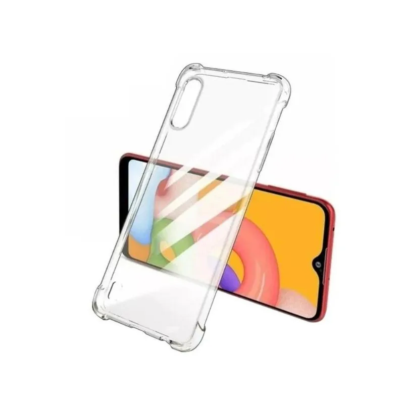 Capa de Celular para A01 Plástico Anti-Impacto