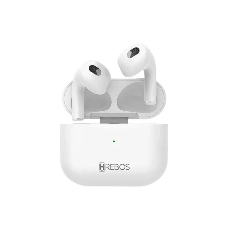 Fone Bluetooth Hrebos HPods Pro Earbuds EB-211 Branco