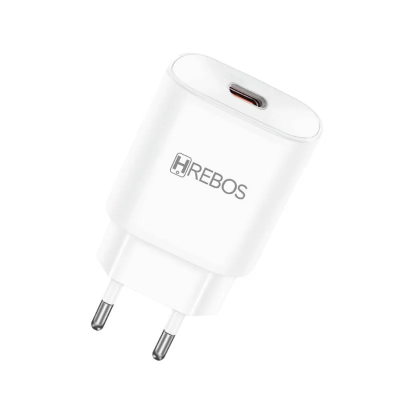 Fonte Carregador Power Turbo 20W Entrada usb-c Hrebos HS-305