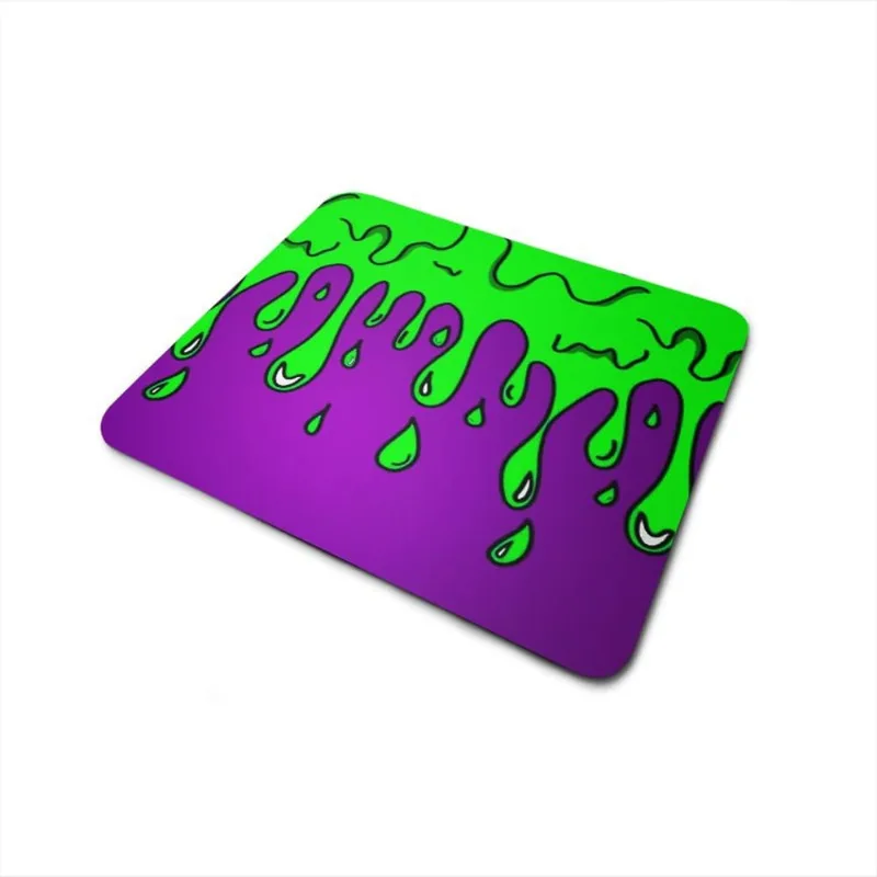 Mouse Pad Antiderrapante Gosma Verde Roxo