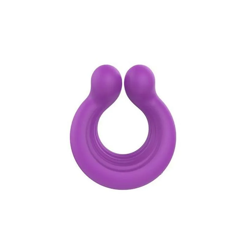 Anel Peniano Recarregável 9 Modos De Vibração London Eye - Lovetoys - Roxo