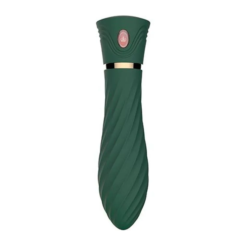 Plug Anal Recarregável 6 Modos De Vibração Eric ? Coleção Royal - Coleção Royal Verde