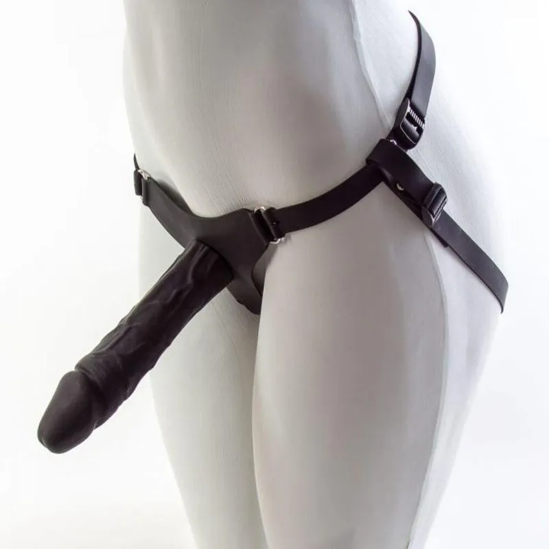 Cinta Peniana 21cm - Lovetoys - Preto