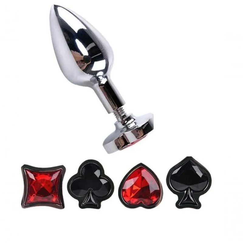 Plug 5cm Com Kit De Pedras - Lovetoys - Prata