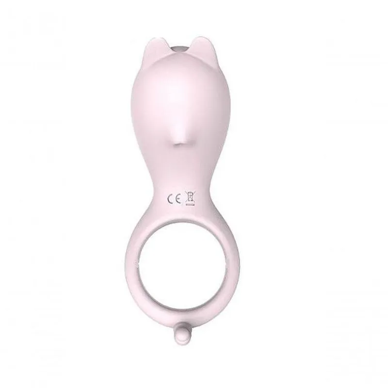 Anel Peniano Com 9 Modos De Vibrações Cora - Lovetoys - Rosa