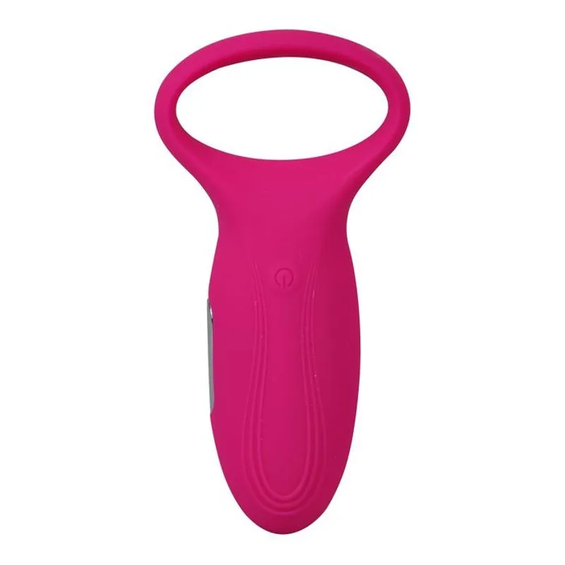 Anel Peniano Recarregável Com 10 Vibrações E Estimulador - Ayue Lovetoys