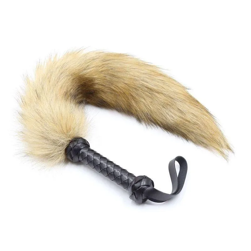 Chicote Pelúcia Com Cabo Lovetoys Preto, Unico