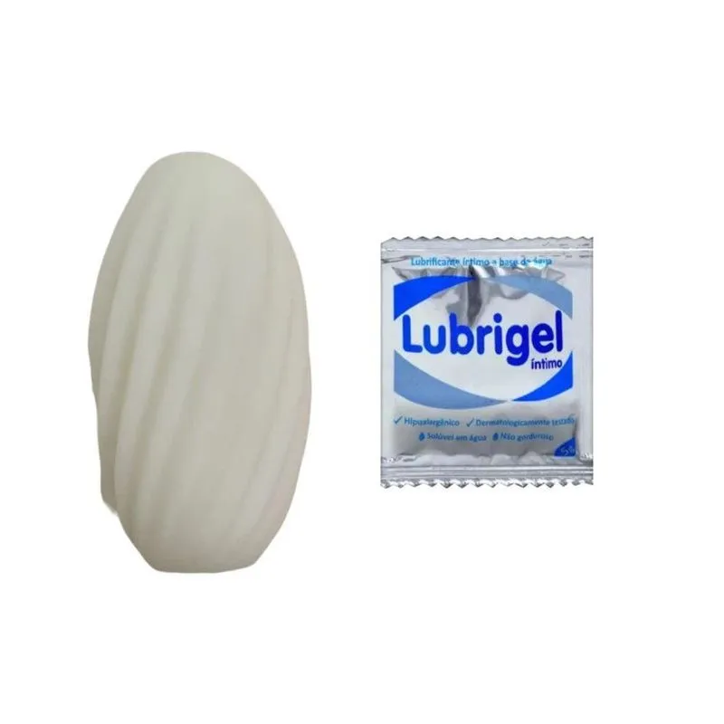 Masturbador Egg Hedys Branco - Lovetoys - Branco