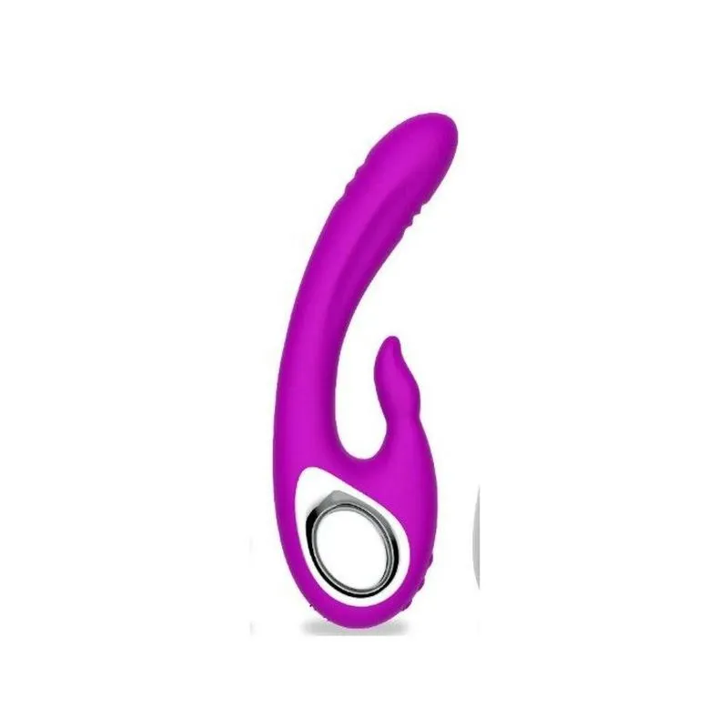 Vibrador Com Estimulador Clitoriano 10 Vibraçoes Devine Lovetoys - Roxo