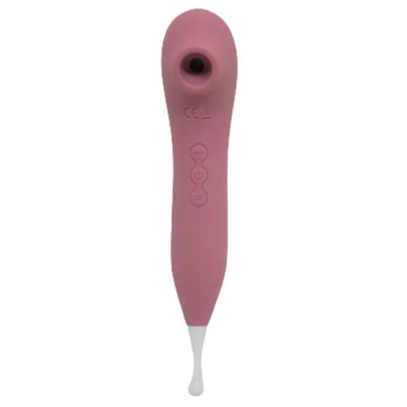 Estimulador De Clitóris Duplo Lellus Rosa - Tentare - Cor: Rosa