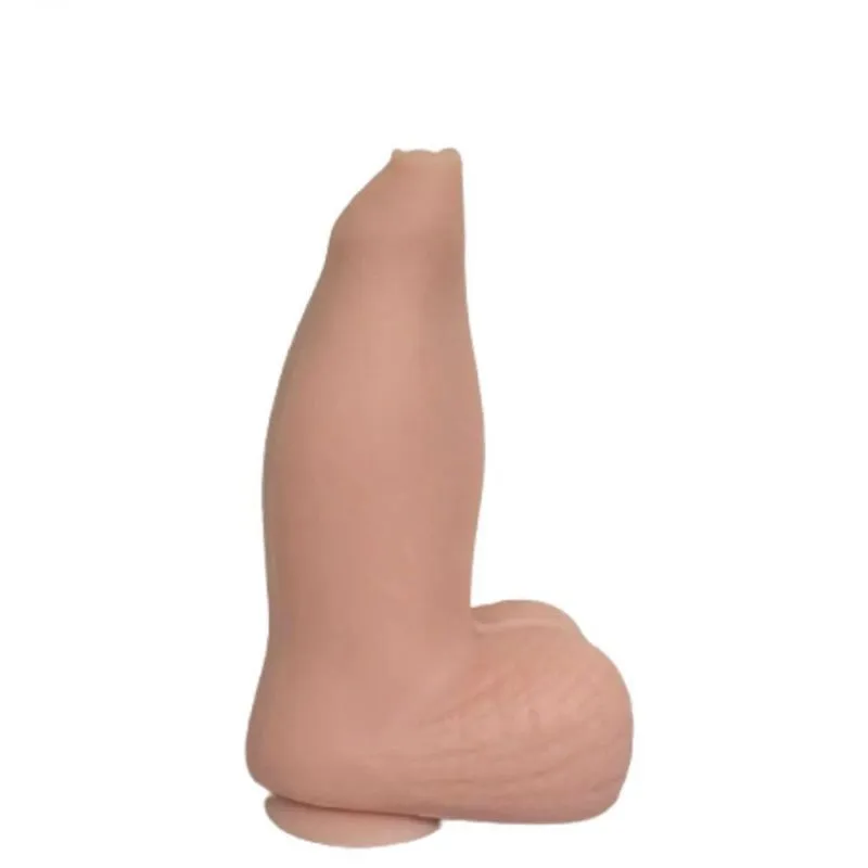 Pênis Realístico Com Prepúcio 17x6 Ramon - Lovetoys - Cor: Bege