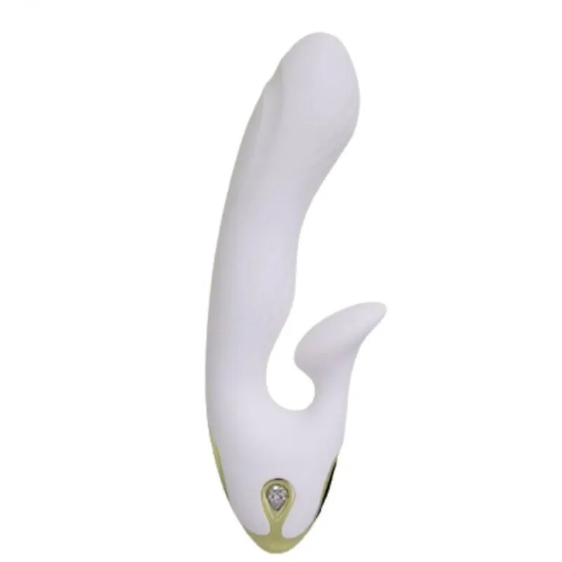 Vibrador E Estimulador De Clitoris 10 Vibrações - Lovetoys - Cor: Branco