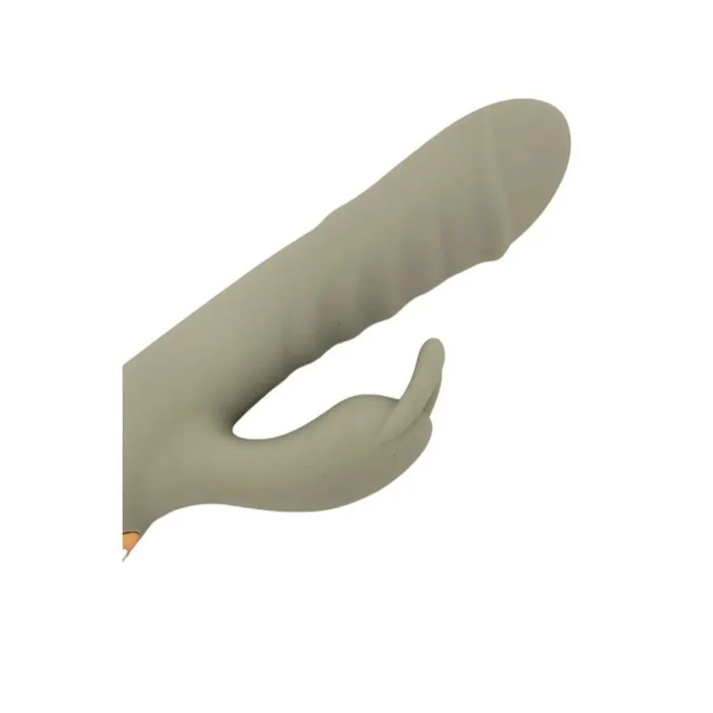 Vibrador Rabbit 10 Vibrações E Rotação Holly - Tentare - Cinza