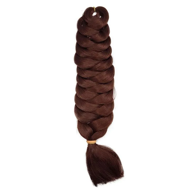 Cabelos Ultra Jumbo 165g 104cm Fibra Orgânica Tranças Box