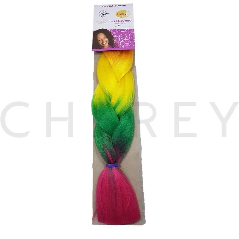 Cabelos Ultra Jumbo 100g Fibra Orgânica Tranças Box Braids
