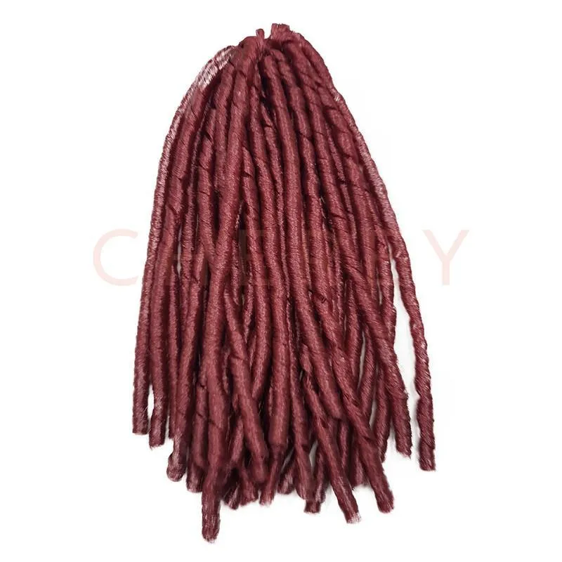Cabelo Nina Soft Dread Cherey Fibra Sintética 70g Crochet