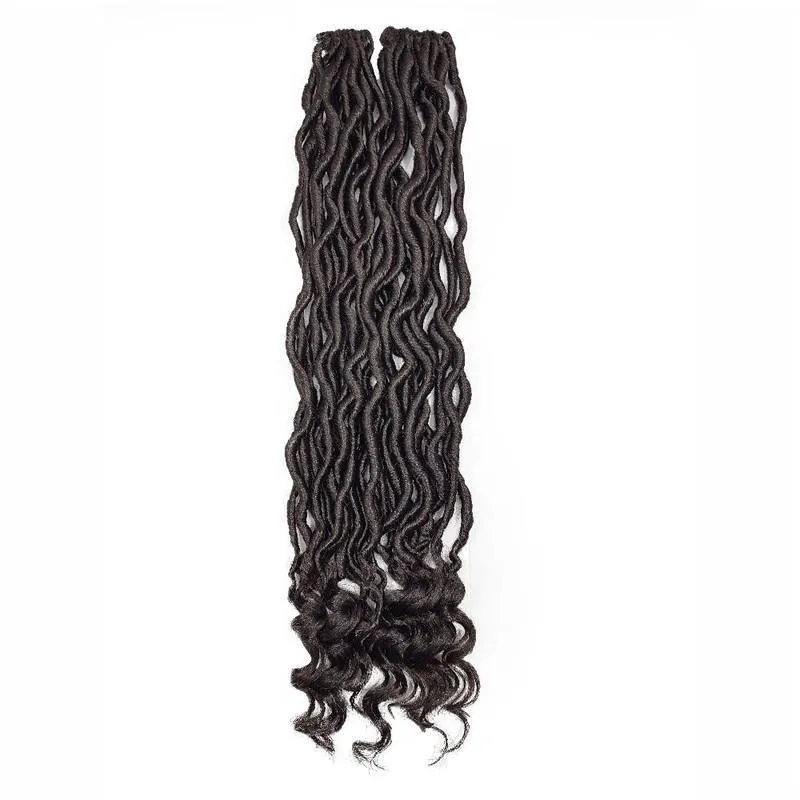 Cabelo 2 Goddess Locs Sintética 70g Crochet Braids Cor 4