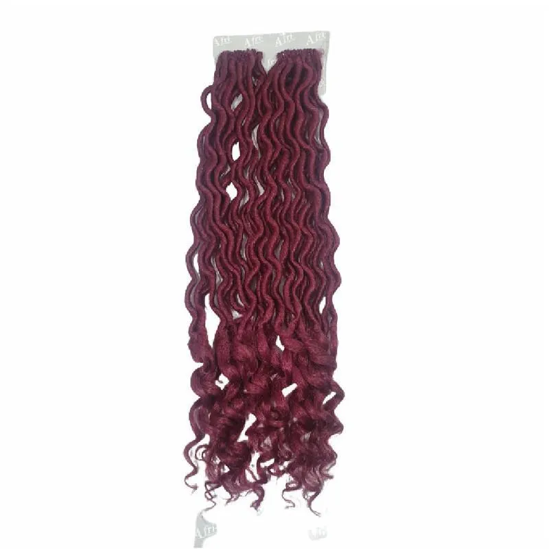 Cabelo 2 Goddess Locs Fibra Sintética 70g Crochet Braids Bug