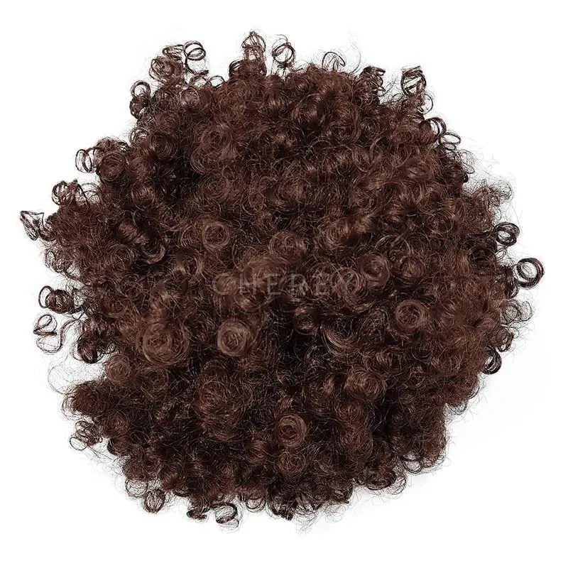Aplique Coque Afro Micro Fibra Sintética 90g