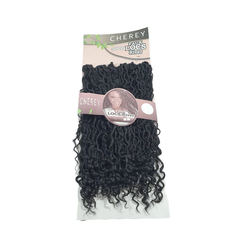 Aplique Para Cabelos Faux River Fibra Sintética 300g