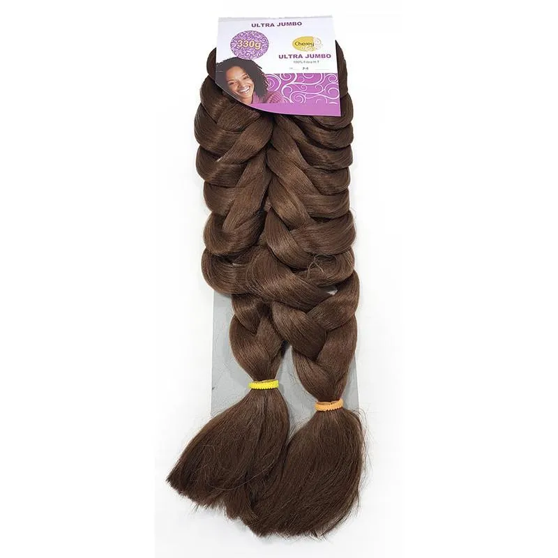 Cabelo Ultra Jumbo 360g 125cm Fibra Organica Tranças Box Bra