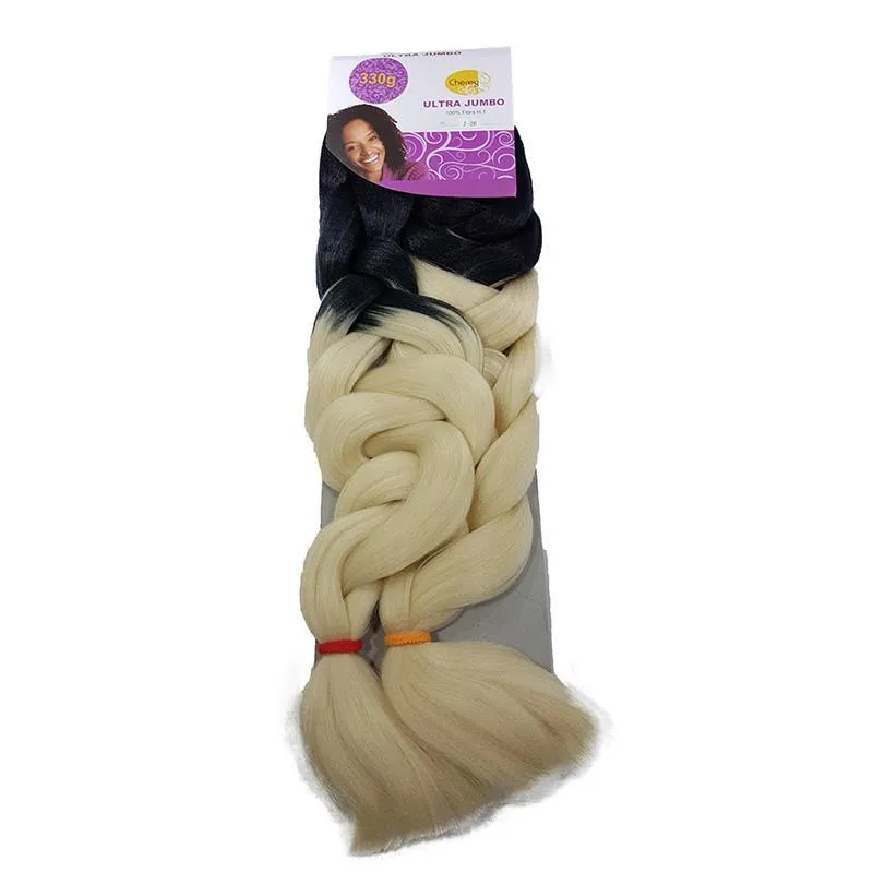 Cabelo Ultra Jumbo 360g 125cm Fibra Organica 2-26
