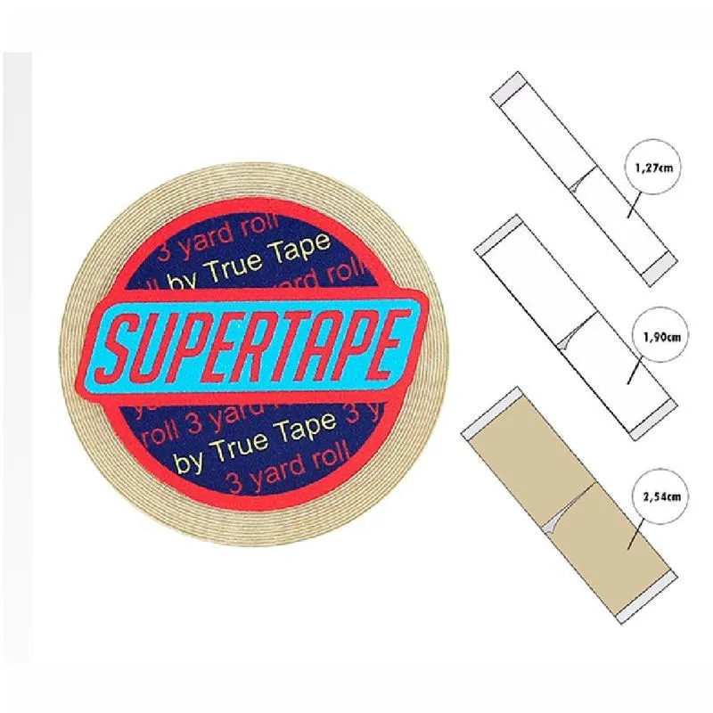 Fita Adesiva Para Prótese Super Tape 2,54cm X 2,74m (1x3y)