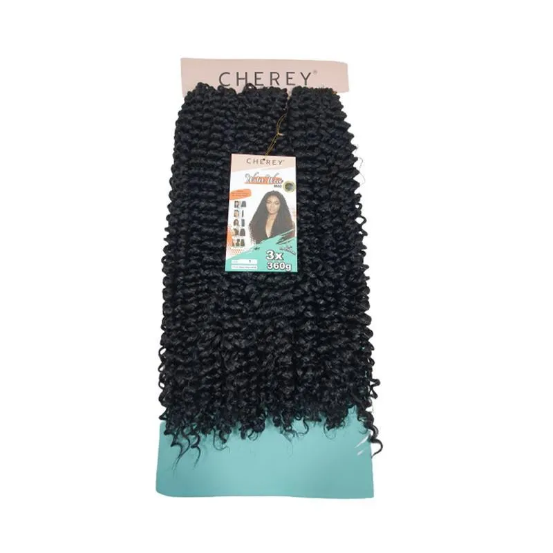 Cabelo Water Wave Cherey Fibra Sintética 360g Crochet Braid