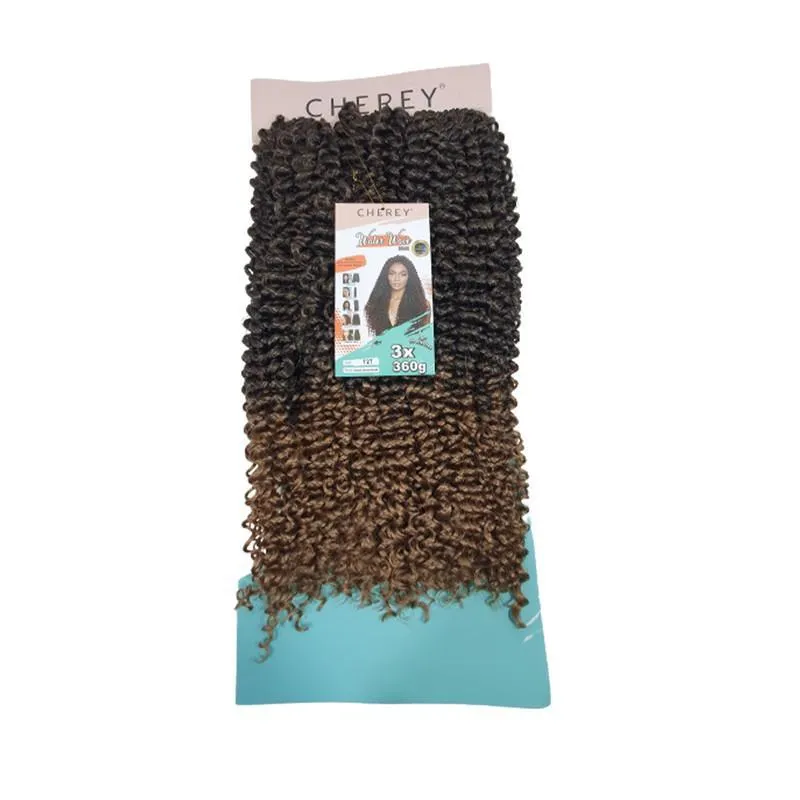 Cabelo Water Wave Cherey Fibra Sintética 360g Crochet Braid