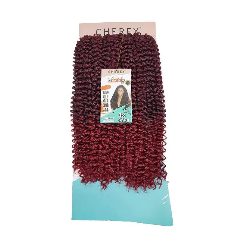 Cabelo Water Wave Cherey Fibra Sintética 360g Crochet Braid