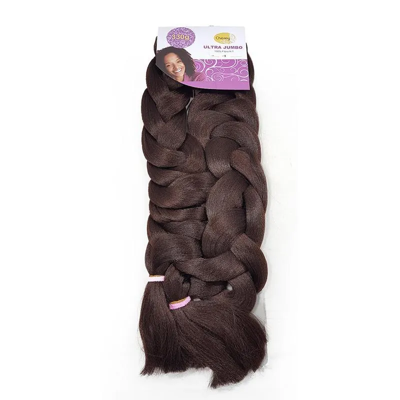 Cabelos Ultra Jumbo 330g Fibra Orgânica Tranças Box Braids