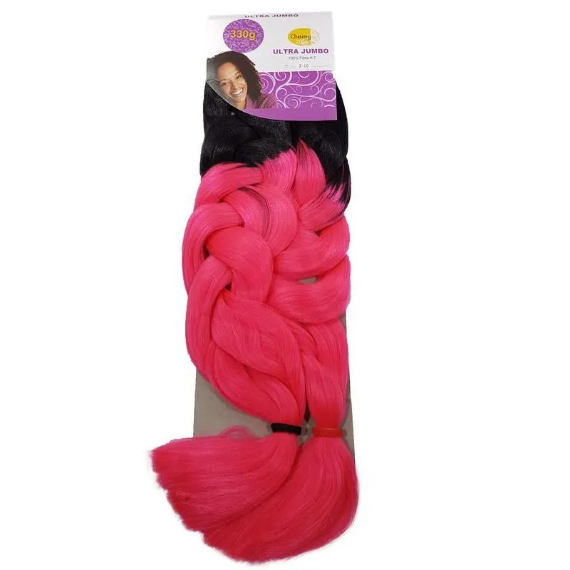 Cabelo Sintético Ultra Jumbo Cherey 330g 30