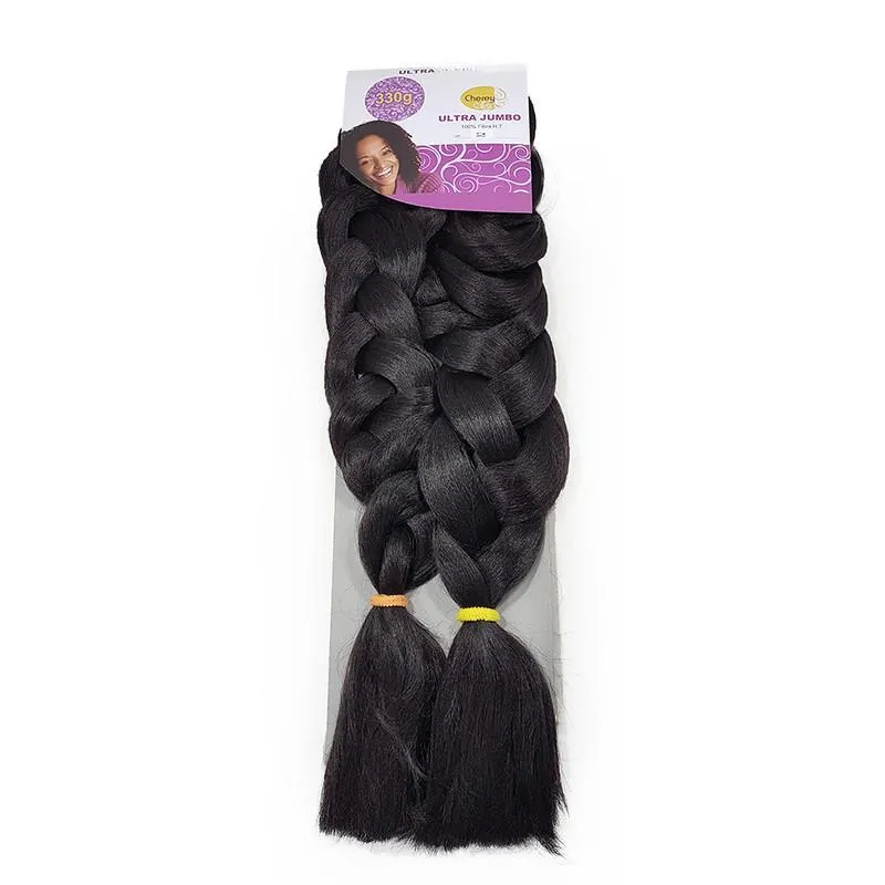 Cabelos Ultra Jumbo 330g Fibra Orgânica Tranças Box Braids