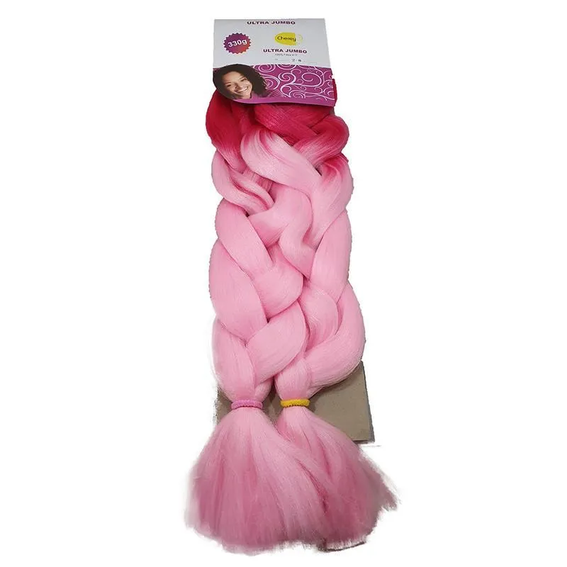 Cabelos Ultra Jumbo 330g Fibra Orgânica Tranças Box Braids