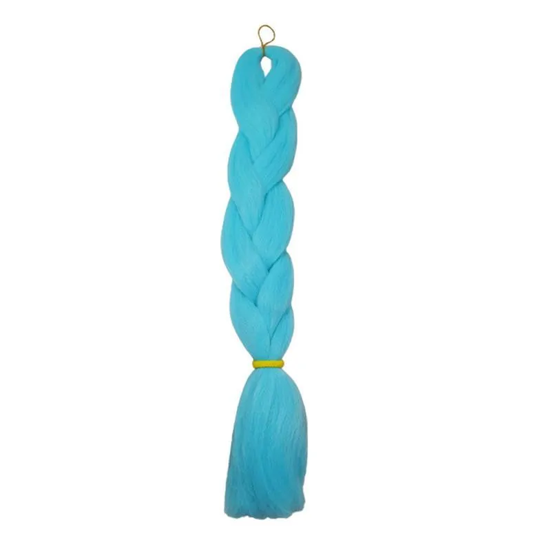 Cabelo Super Jumbão Fluorescente Fibra Sintética 100g