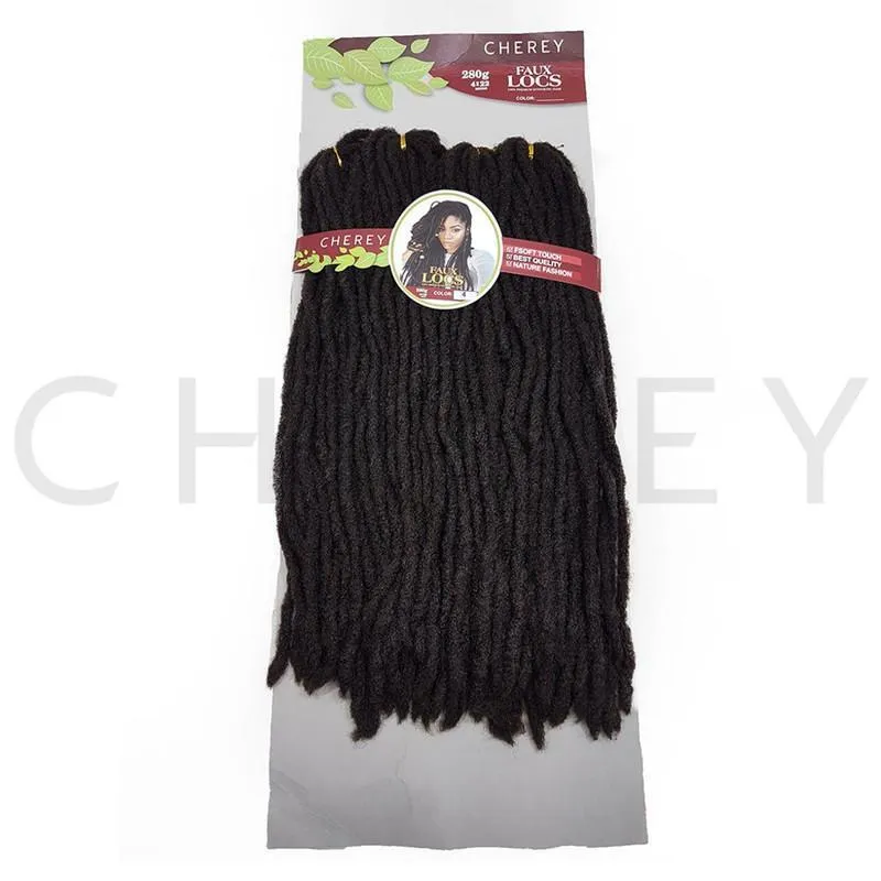 Cabelo Faux Locs Cherey Fibra Sintética 280g